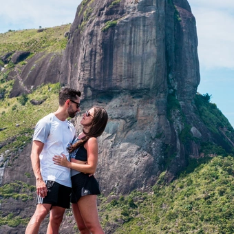 Trilha para a Pedra Bonita