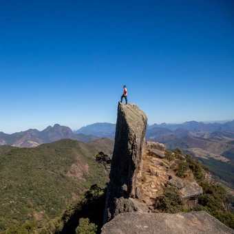 Trekking nas Torres de Bonsucesso