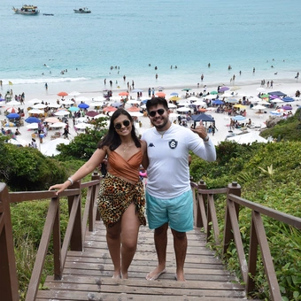 Um dia em Arraial do Cabo com passeio de barco